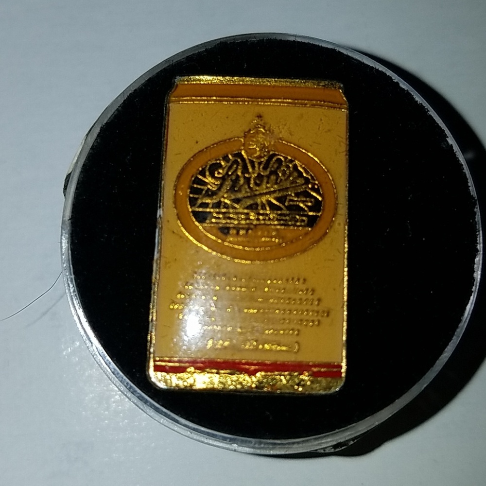 Vintage enamel cigarette pin